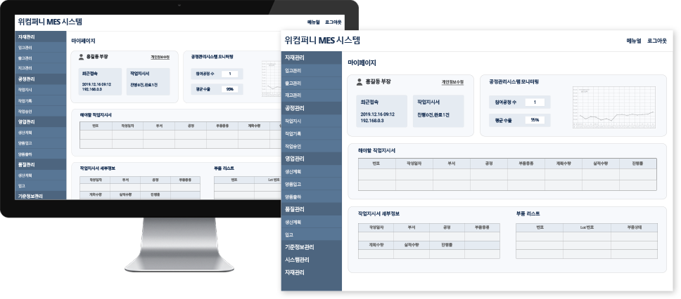 스마트팩토리 MES